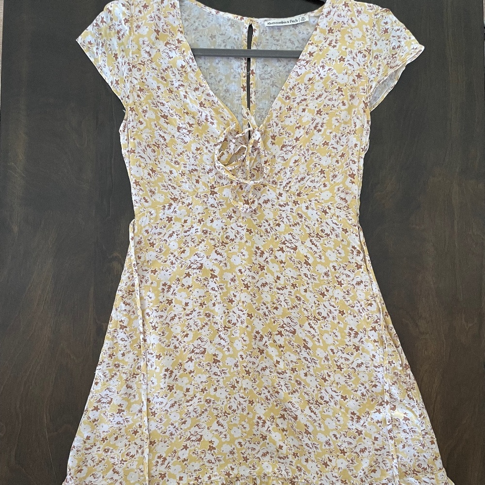 Abercrombie & Fitch Tie Mini Dress